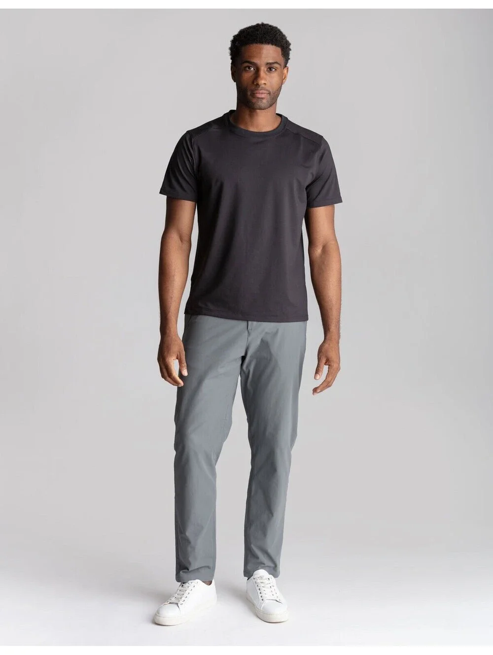 Birddogs Stretch Khaki Chino Pant Slim Classic Fit Casual Dark Gray Men’s 32x32